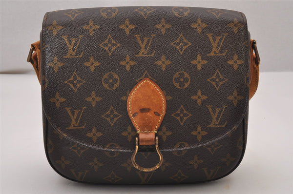 Authentic Louis Vuitton Monogram Saint Cloud GM M51242 Shoulder Cross Bag 7238I
