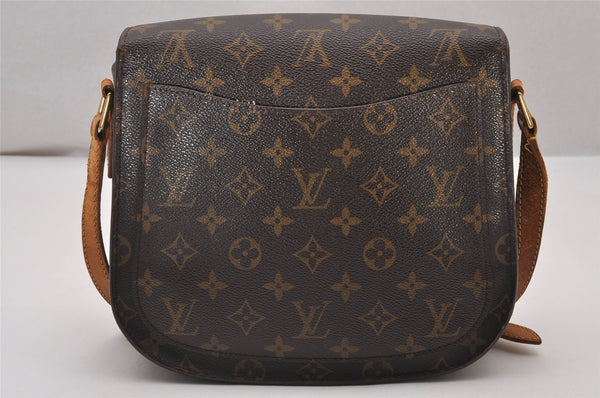 Authentic Louis Vuitton Monogram Saint Cloud GM M51242 Shoulder Cross Bag 7238I