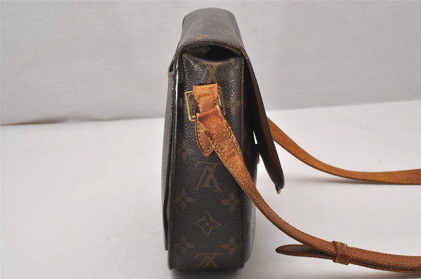 Authentic Louis Vuitton Monogram Saint Cloud GM M51242 Shoulder Cross Bag 7238I