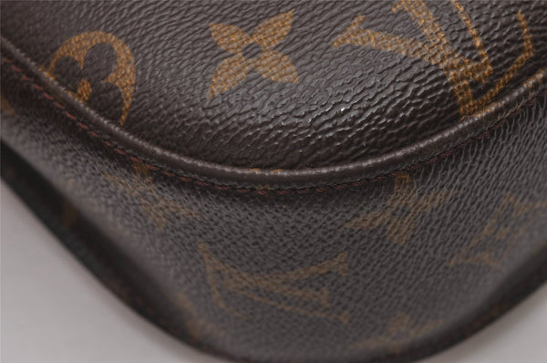 Authentic Louis Vuitton Monogram Saint Cloud GM M51242 Shoulder Cross Bag 7238I