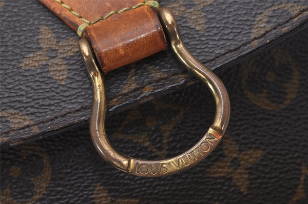 Authentic Louis Vuitton Monogram Saint Cloud GM M51242 Shoulder Cross Bag 7238I