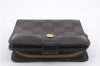 Authentic Louis Vuitton Damier Compact Zip Bifold Wallet Purse N61668 LV 7241D