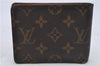 Auth Louis Vuitton Monogram Portefeuille Multiple Bifold Wallet M60895 LV 7243D