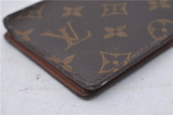 Auth Louis Vuitton Monogram Portefeuille Multiple Bifold Wallet M60895 LV 7243D