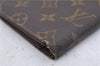 Auth Louis Vuitton Monogram Portefeuille Multiple Bifold Wallet M60895 LV 7243D