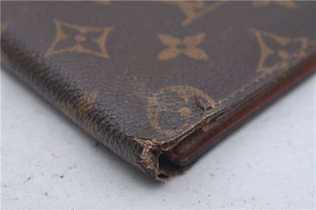 Auth Louis Vuitton Monogram Portefeuille Multiple Bifold Wallet M60895 LV 7243D