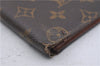 Auth Louis Vuitton Monogram Portefeuille Multiple Bifold Wallet M60895 LV 7243D