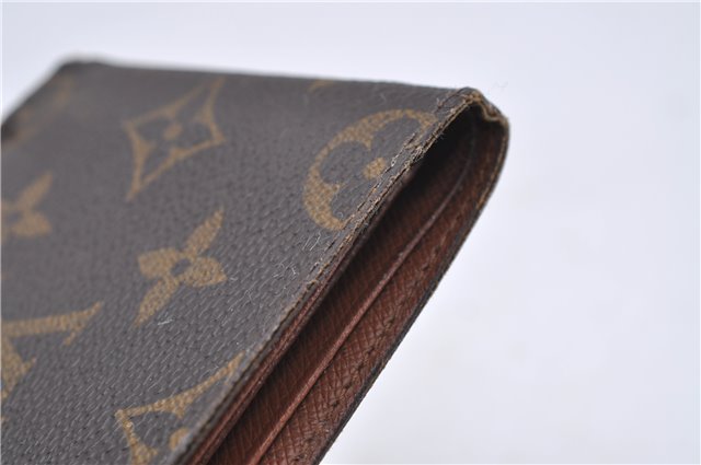 Auth Louis Vuitton Monogram Portefeuille Multiple Bifold Wallet M60895 LV 7243D