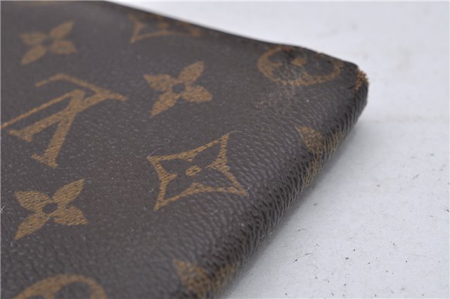 Auth Louis Vuitton Monogram Portefeuille Multiple Bifold Wallet M60895 LV 7243D