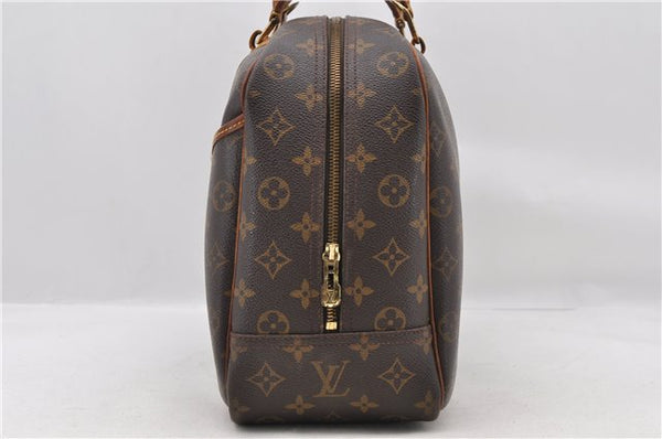 Authentic LOUIS VUITTON Monogram Deauville Hand Bag M47270 LV 7244C