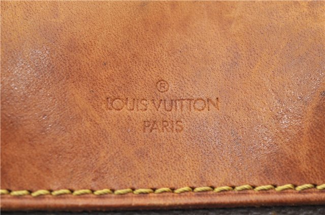 Authentic LOUIS VUITTON Monogram Deauville Hand Bag M47270 LV 7244C