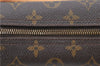 Authentic LOUIS VUITTON Monogram Deauville Hand Bag M47270 LV 7244C