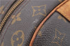 Authentic LOUIS VUITTON Monogram Deauville Hand Bag M47270 LV 7244C