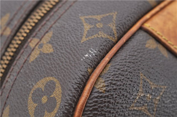 Authentic LOUIS VUITTON Monogram Deauville Hand Bag M47270 LV 7244C