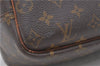 Authentic LOUIS VUITTON Monogram Deauville Hand Bag M47270 LV 7244C