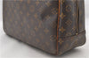 Authentic LOUIS VUITTON Monogram Deauville Hand Bag M47270 LV 7244C