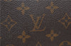 Authentic LOUIS VUITTON Monogram Deauville Hand Bag M47270 LV 7244C