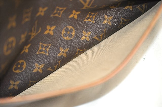 Authentic LOUIS VUITTON Monogram Deauville Hand Bag M47270 LV 7244C