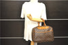 Authentic LOUIS VUITTON Monogram Deauville Hand Bag M47270 LV 7244C