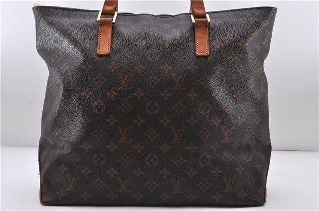 Authentic LOUIS VUITTON Monogram Cabas Mezzo Tote Bag Purse M51151 LV 7245C
