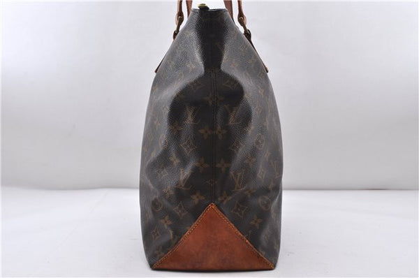 Authentic LOUIS VUITTON Monogram Cabas Mezzo Tote Bag Purse M51151 LV 7245C