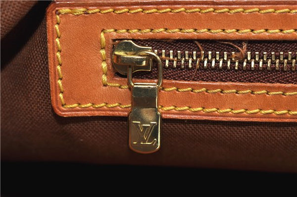 Authentic LOUIS VUITTON Monogram Cabas Mezzo Tote Bag Purse M51151 LV 7245C