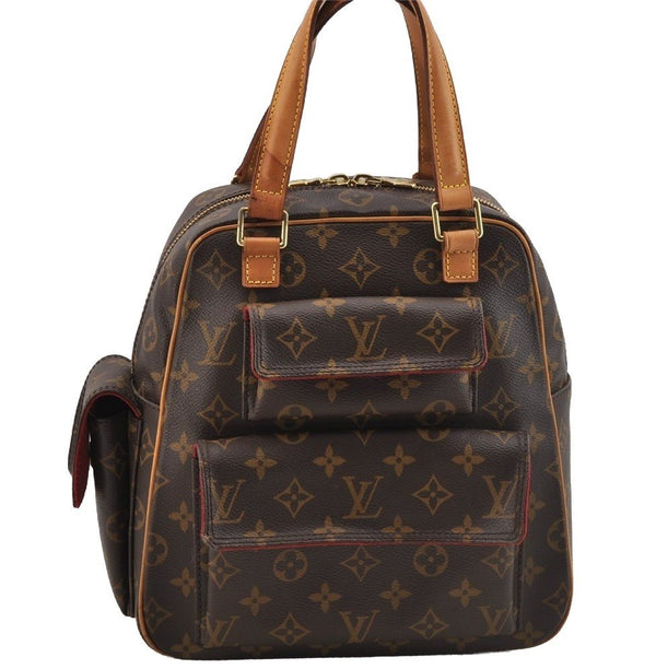 Authentic Louis Vuitton Monogram Excentri Cite Hand Bag M51161 LV 7245I