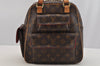 Authentic Louis Vuitton Monogram Excentri Cite Hand Bag M51161 LV 7245I