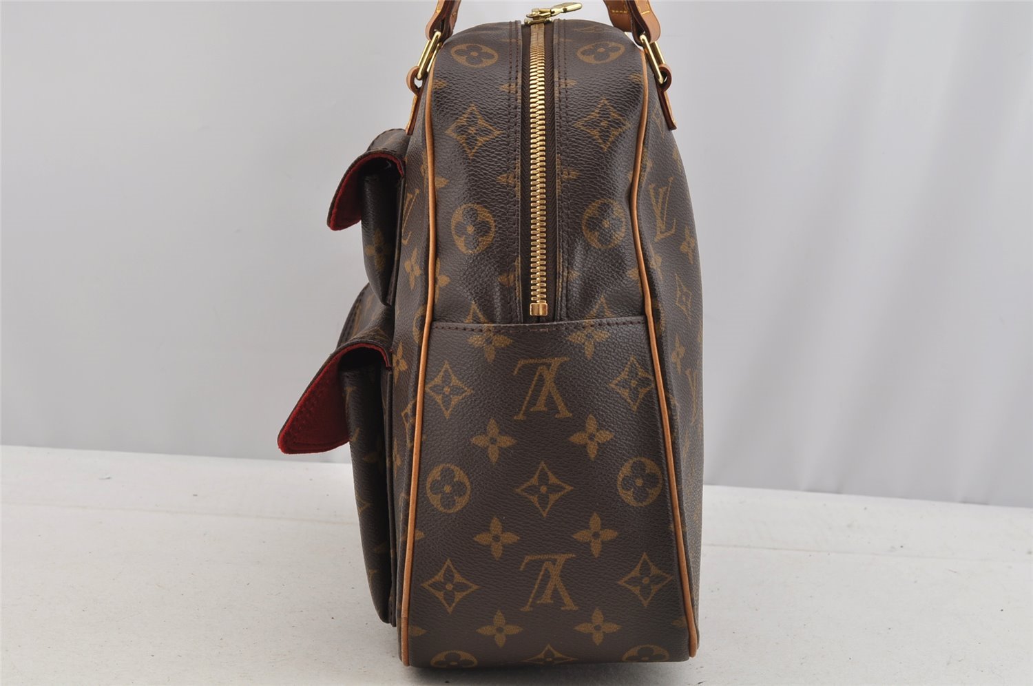 Authentic Louis Vuitton Monogram Excentri Cite Hand Bag M51161 LV 7245I