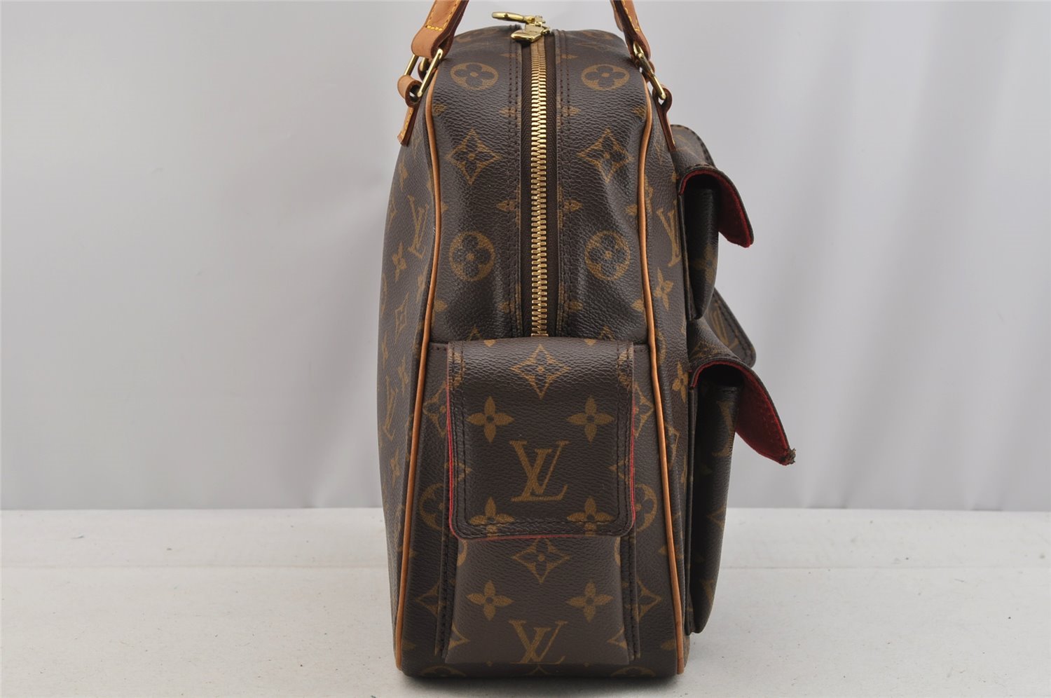 Authentic Louis Vuitton Monogram Excentri Cite Hand Bag M51161 LV 7245I