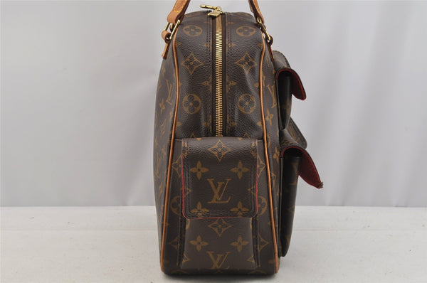 Authentic Louis Vuitton Monogram Excentri Cite Hand Bag M51161 LV 7245I