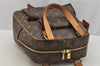 Authentic Louis Vuitton Monogram Excentri Cite Hand Bag M51161 LV 7245I