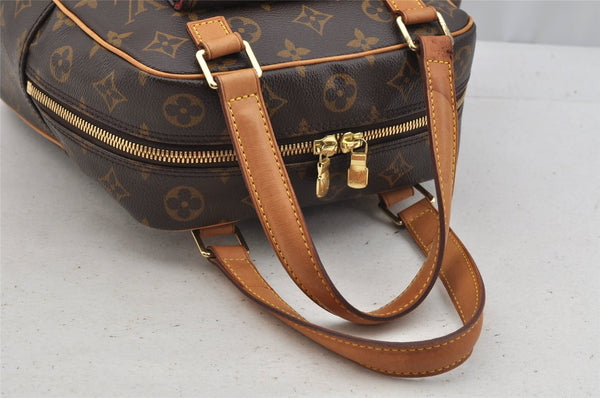 Authentic Louis Vuitton Monogram Excentri Cite Hand Bag M51161 LV 7245I