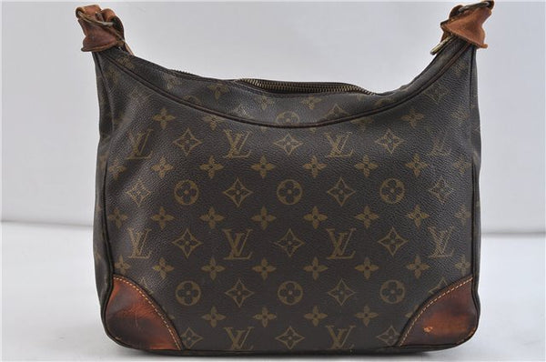 Auth LOUIS VUITTON Monogram Boulogne 30 Shoulder Cross Body Bag M52165 LV 7246C