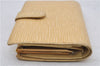 Auth Louis Vuitton Epi Porte Monnaie Billets Viennois Wallet M6324A Ivory 7246D