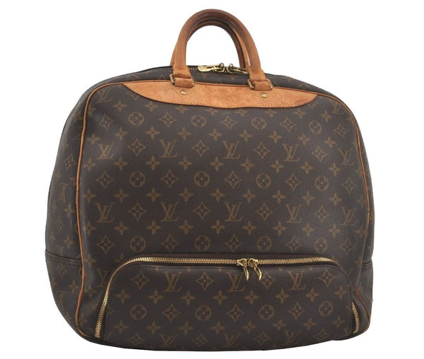 Authentic Louis Vuitton Monogram Evasion PM Boston Travel Bag M41443 LV 7248I