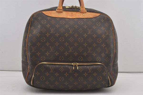 Authentic Louis Vuitton Monogram Evasion PM Boston Travel Bag M41443 LV 7248I