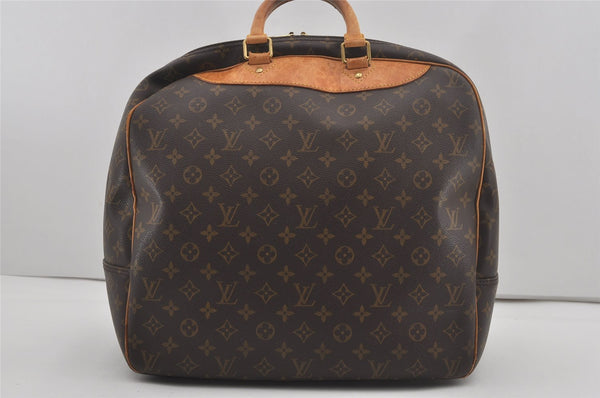 Authentic Louis Vuitton Monogram Evasion PM Boston Travel Bag M41443 LV 7248I