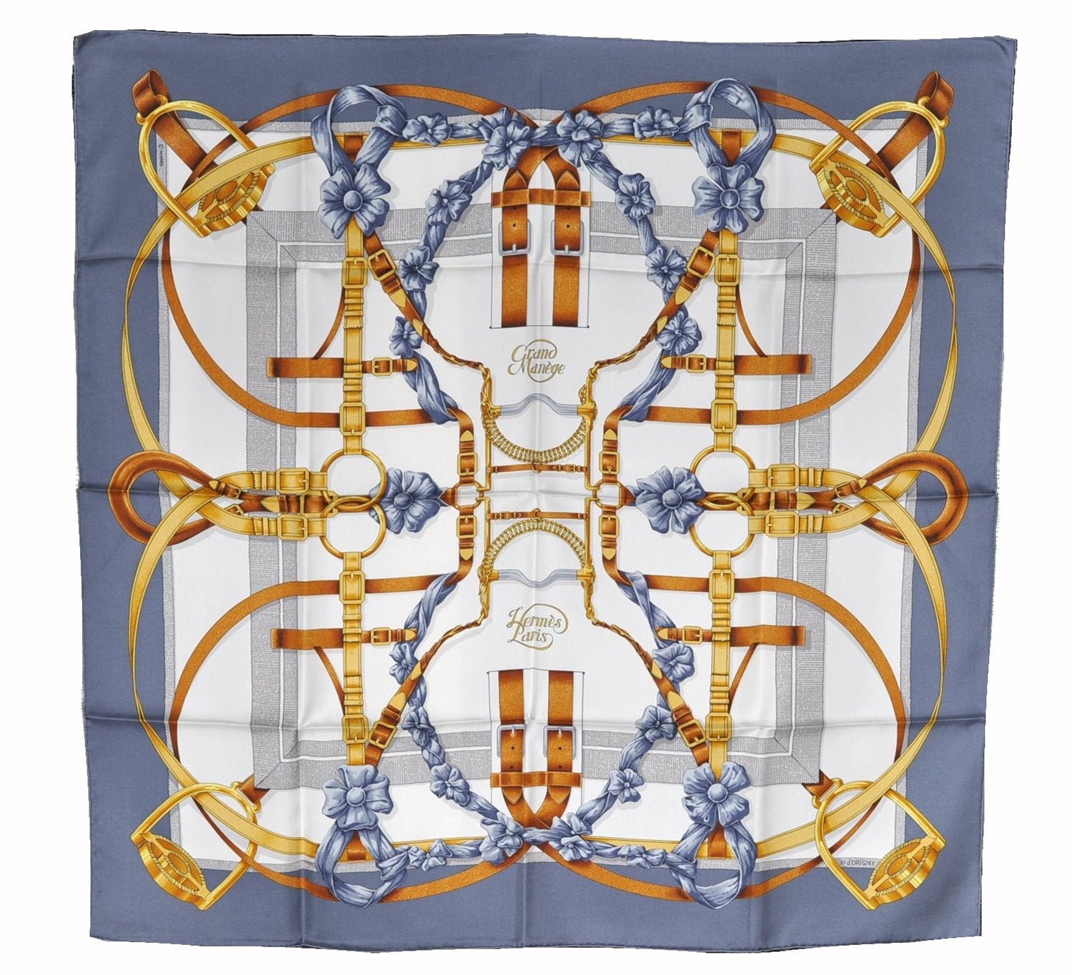 Authentic HERMES Carre 90 Scarf 