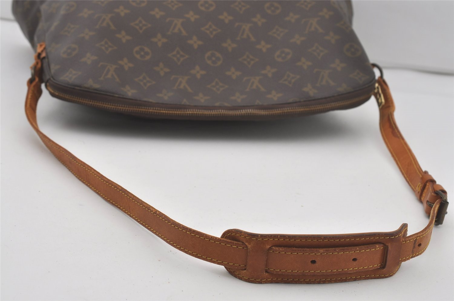 Authentic Louis Vuitton Monogram Sac Balade Shoulder Cross Bag M51112 LV 7249I
