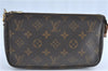 Authentic Louis Vuitton Monogram Pochette Accessoires Pouch M51980 LV 7250B