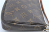 Authentic Louis Vuitton Monogram Pochette Accessoires Pouch M51980 LV 7250B
