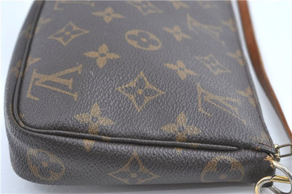 Authentic Louis Vuitton Monogram Pochette Accessoires Pouch M51980 LV 7250B
