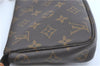 Authentic Louis Vuitton Monogram Pochette Accessoires Pouch M51980 LV 7250B