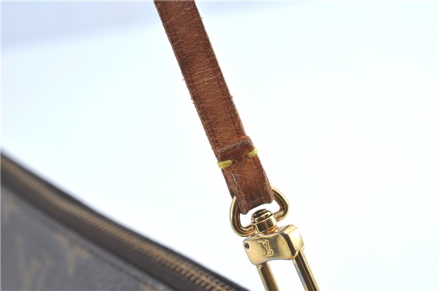 Authentic Louis Vuitton Monogram Pochette Accessoires Pouch M51980 LV 7250B