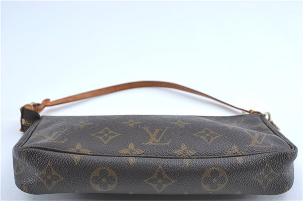 Authentic Louis Vuitton Monogram Pochette Accessoires Pouch M51980 LV 7250B