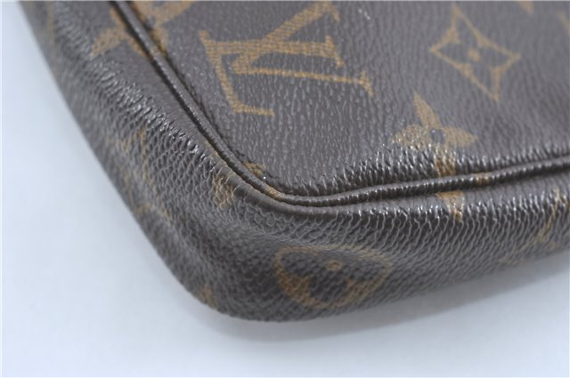 Authentic Louis Vuitton Monogram Pochette Accessoires Pouch M51980 LV 7250B