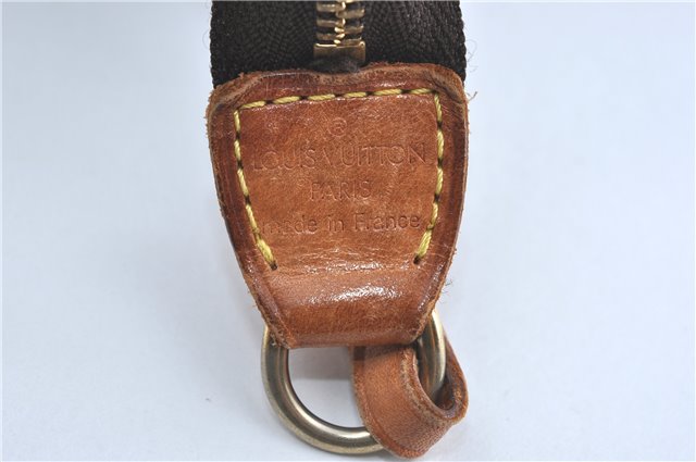 Authentic Louis Vuitton Monogram Pochette Accessoires Pouch M51980 LV 7250B