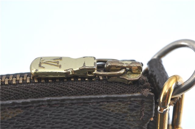 Authentic Louis Vuitton Monogram Pochette Accessoires Pouch M51980 LV 7250B