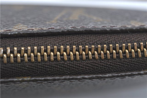 Authentic Louis Vuitton Monogram Pochette Accessoires Pouch M51980 LV 7250B